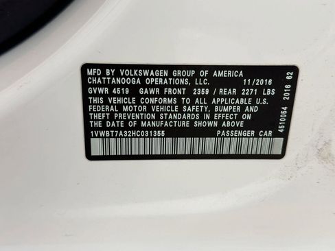 Used 2017 Volkswagen Passat 1.8T SE w/ SE Lighting Package image 21