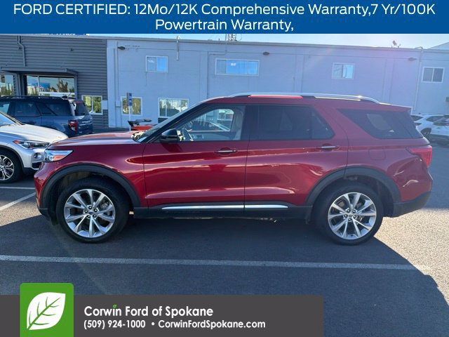 Used 2022 Ford Explorer Platinum w/ Class IV Trailer Tow Package AWD/4WD image 4