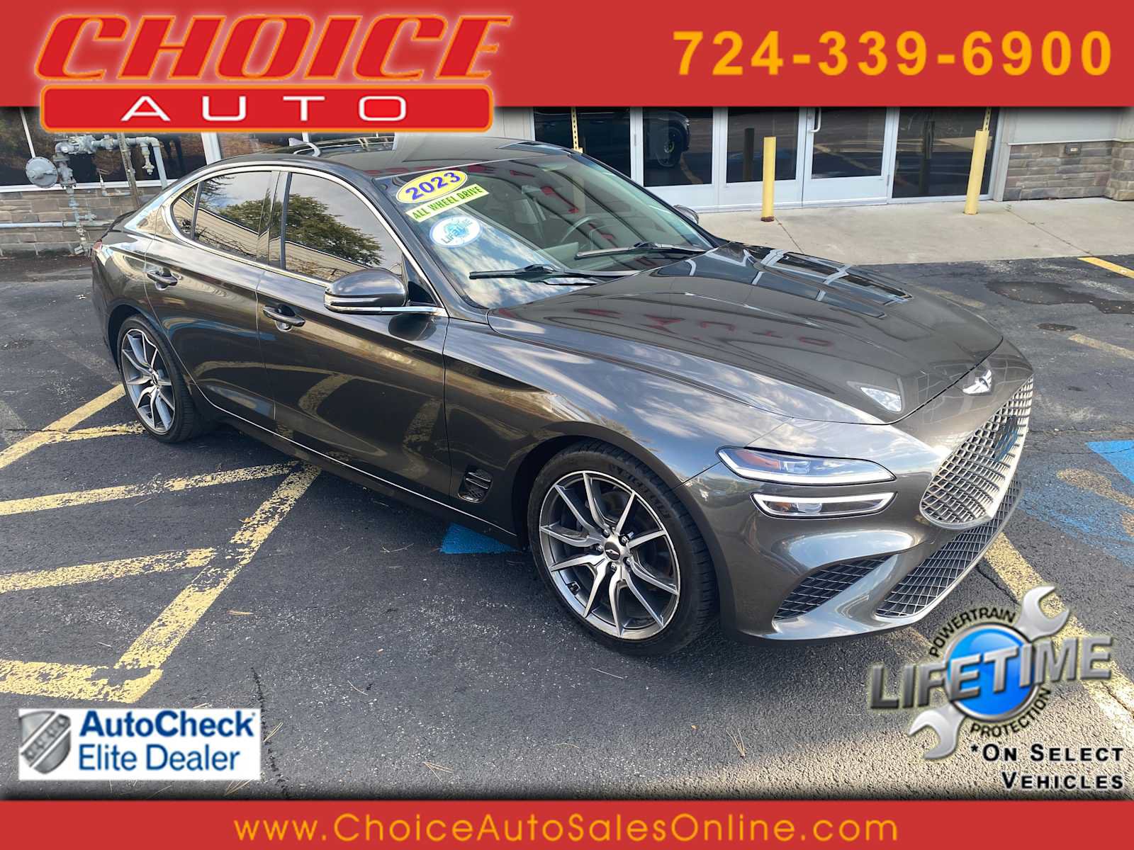 Used 2023 Genesis G70 2.0T AWD/4WD image 1