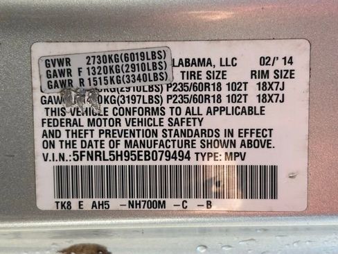 Used 2014 Honda Odyssey Touring Elite image 15