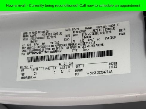 Used 2021 Ford F250 XLT w/ XLT Premium Package image 30