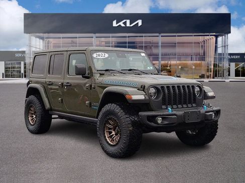 Used 2022 Jeep Wrangler Unlimited Rubicon 4xe w/ Dual Top Group image 1
