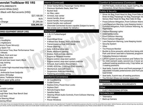 Used 2024 Chevrolet TrailBlazer RS image 12