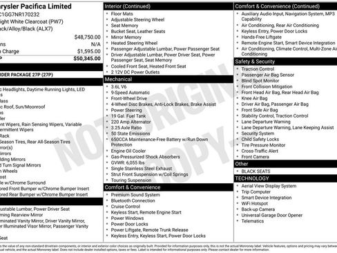 Used 2022 Chrysler Pacifica Limited image 6