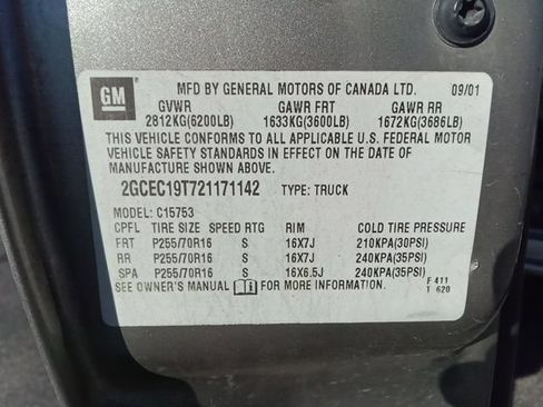 Used 2002 Chevrolet Silverado 1500 LS w/ Heavy Duty Suspension Pkg RWD image 8