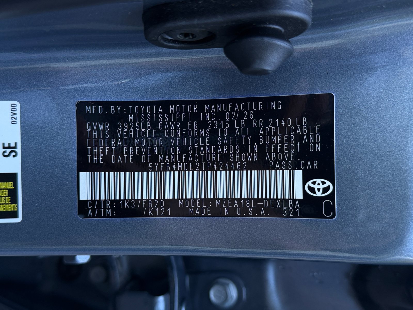 Used 2026 Toyota Corolla LE FWD image 18