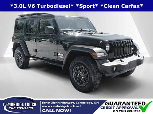 Used 2020 Jeep Wrangler Unlimited Sport w/ Technology Group AWD/4WD image 1