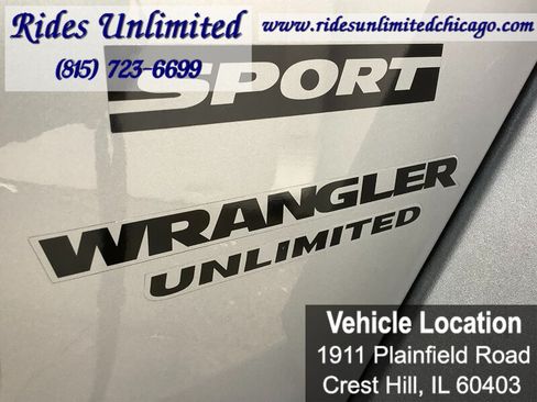 Used 2016 Jeep Wrangler Unlimited Sport w/ Quick Order Package 24S AWD/4WD image 34