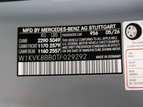 New 2026 Mercedes-Benz SL 63 AMG 4MATIC image 33