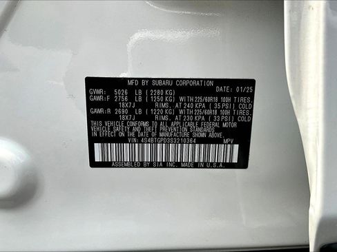 Used 2025 Subaru Outback Touring XT image 35