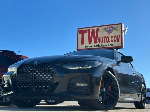 Used 2022 BMW 430i xDrive Convertible w/ M Sport Package image 1