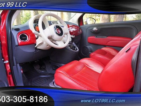Used 2013 FIAT 500 Lounge w/ Luxury Leather Pkg FWD image 13