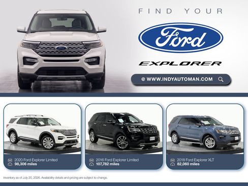 Used 2021 Ford Explorer XLT w/ Equipment Group 202A AWD/4WD image 18