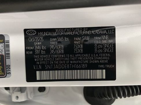 New 2026 Hyundai Santa Cruz SE image 33