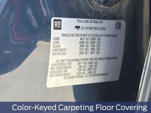 Used 2022 Chevrolet Silverado 2500 Custom w/ Custom Value Package AWD/4WD image 34
