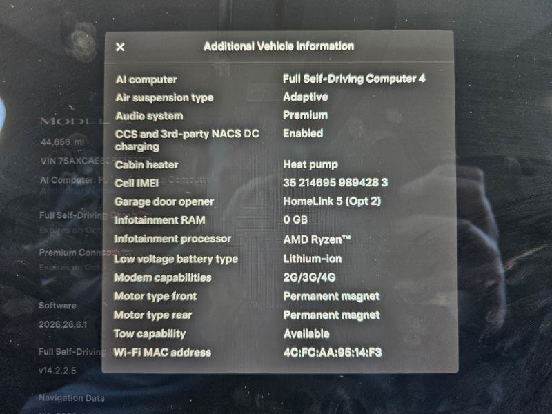 Used 2023 Tesla Model X AWD/4WD image 3