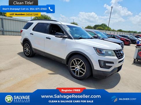 Used 2016 Ford Explorer Sport w/ Equipment Group 401A AWD/4WD image 5