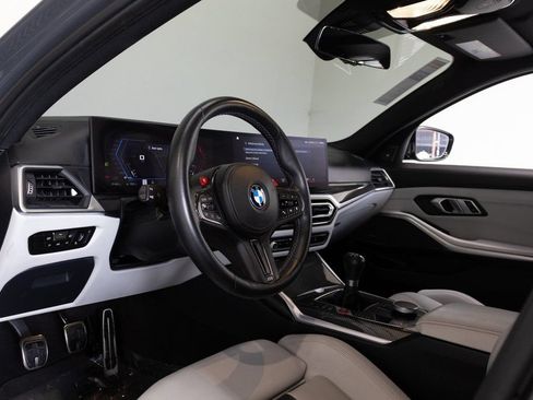 Used 2023 BMW M3 w/ M Carbon Exterior Package RWD image 23
