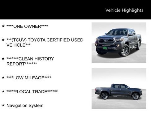 Certified 2016 Toyota Tacoma Limited image 46
