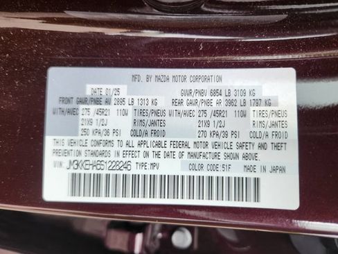 Certified 2025 MAZDA CX-90 Plug-In Hybrid w/ Premium Plus AWD/4WD image 26