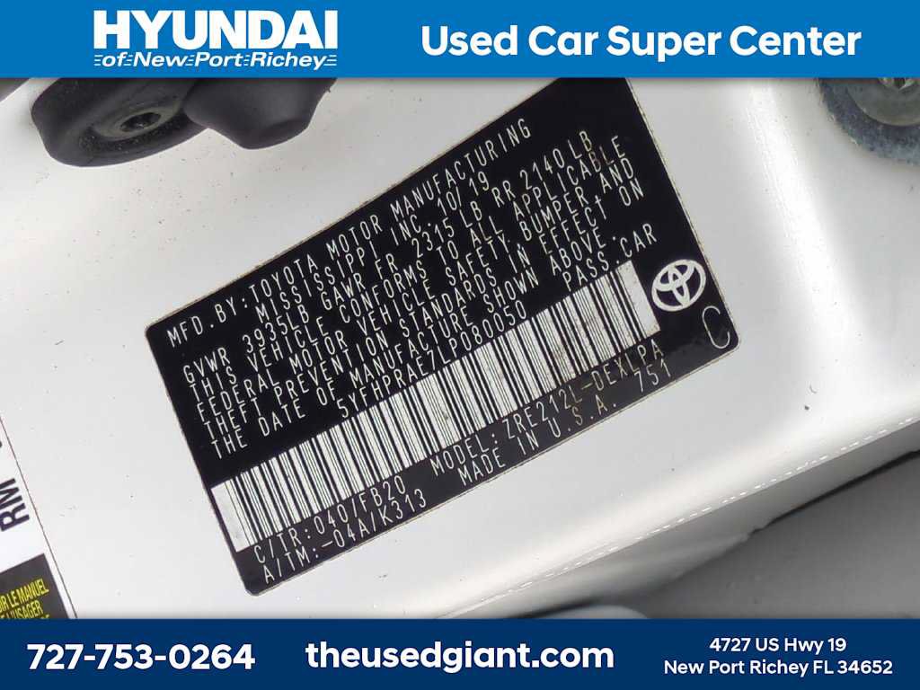 Used 2020 Toyota Corolla LE w/ LE Premium Package FWD image 30