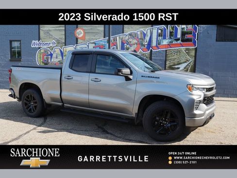 Used 2023 Chevrolet Silverado 1500 RST w/ LPO, Dark Essentials Package AWD/4WD image 1