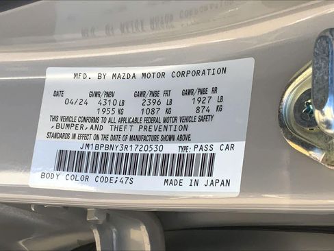 Used 2024 MAZDA MAZDA3 Hatchback w/Premium Plus Pkg image 32