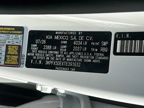 New 2026 Kia K4 EX FWD image 30
