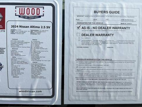 Used 2024 Nissan Altima 2.5 SV w/ SV Premium Package image 16