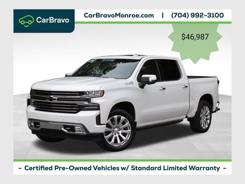 Certified 2021 Chevrolet Silverado 1500 High Country w/ Technology Package AWD/4WD image 1