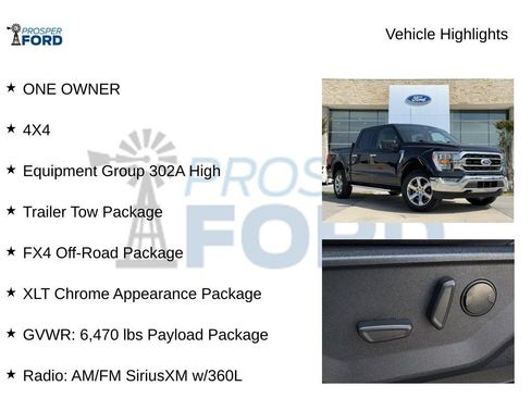 Used 2022 Ford F150 XLT w/ Equipment Group 302A High image 5