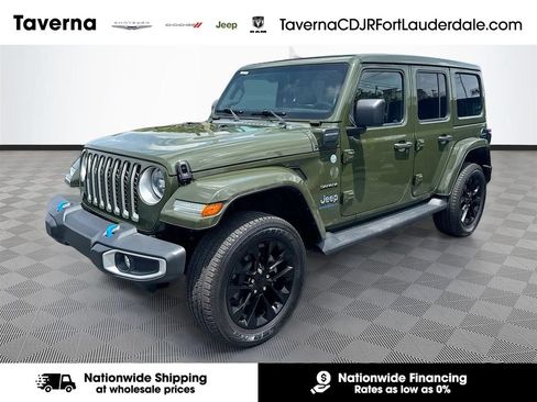 Used 2023 Jeep Wrangler Unlimited Sahara AWD/4WD image 1