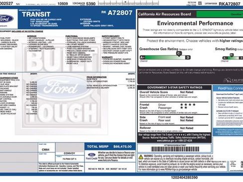 Used 2024 Ford Transit 350 148 High Roof AWD image 27