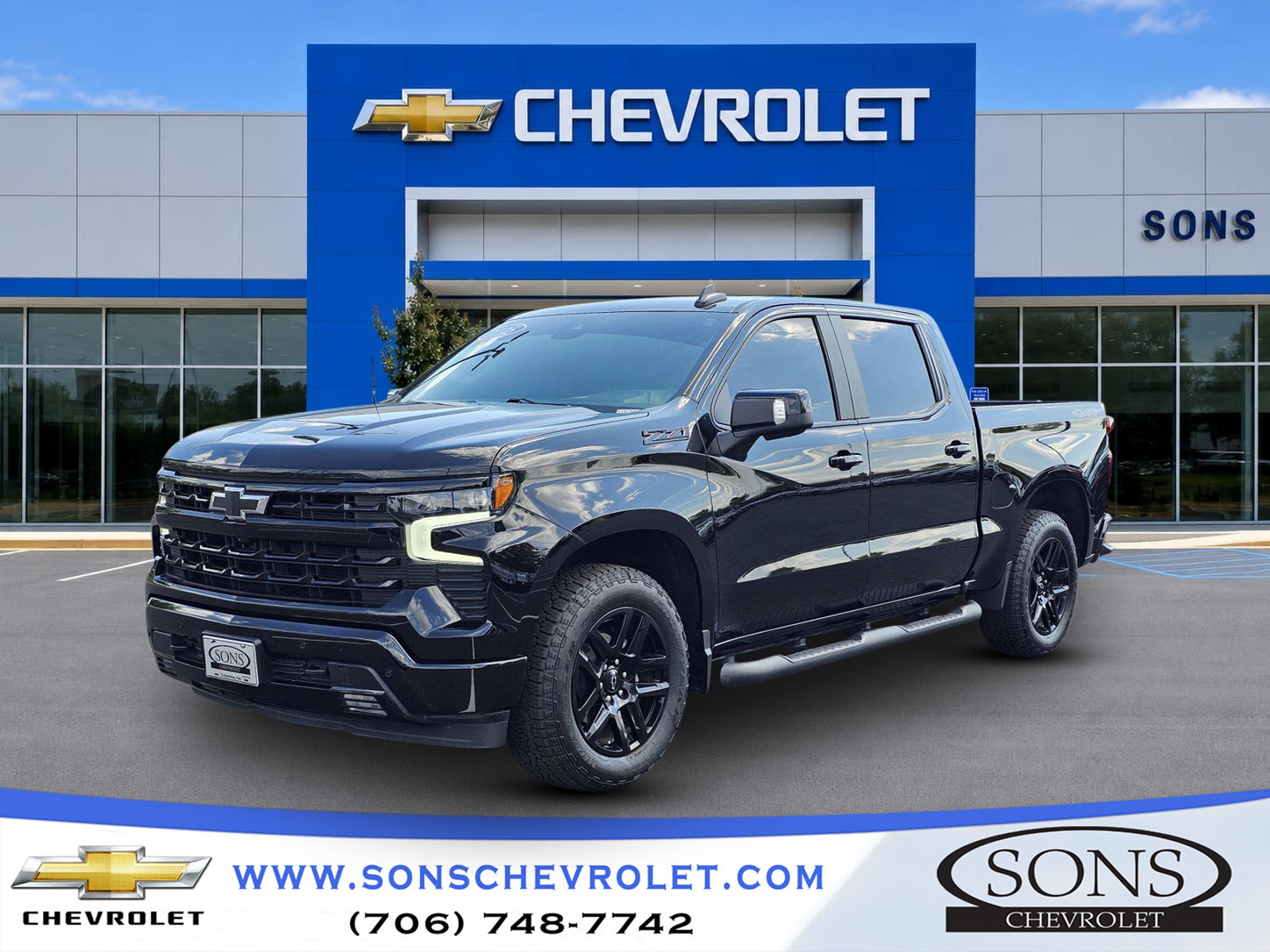 Used 2025 Chevrolet Silverado 1500 RST w/ RST All Star Premium Package AWD/4WD image 1