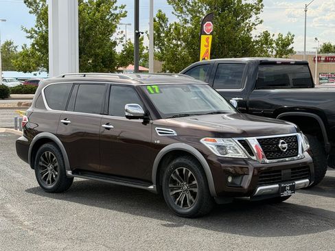Used 2017 Nissan Armada Platinum w/ Captain Seat Package AWD/4WD image 41