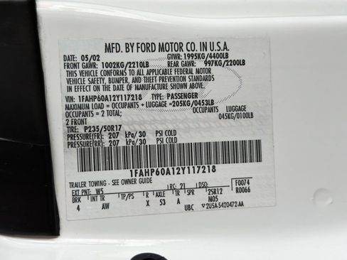 Used 2002 Ford Thunderbird RWD image 28