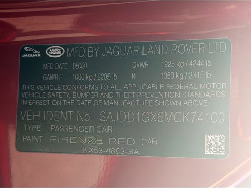 Used 2021 Jaguar F-TYPE Coupe image 40