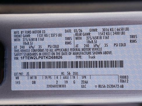 New 2026 Ford F150 STX AWD/4WD image 41