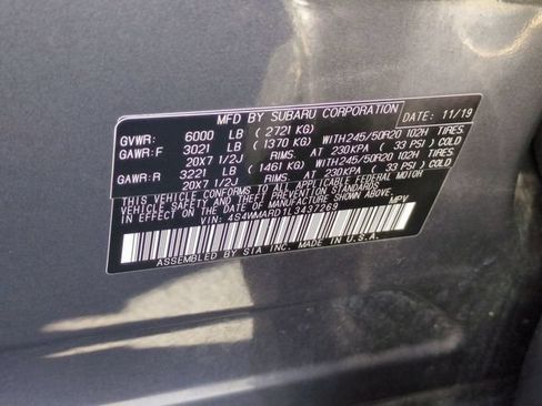 Used 2020 Subaru Ascent Touring w/ Popular Package #2A AWD/4WD image 35