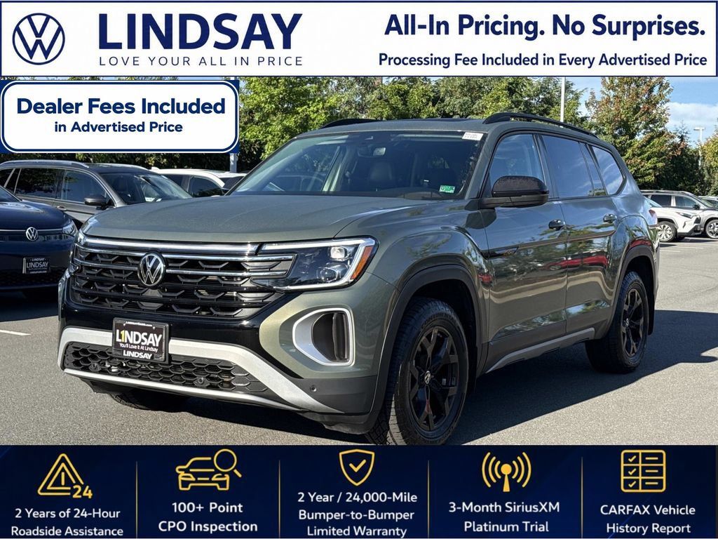 Used 2025 Volkswagen Atlas Peak Edition SE AWD/4WD image 6