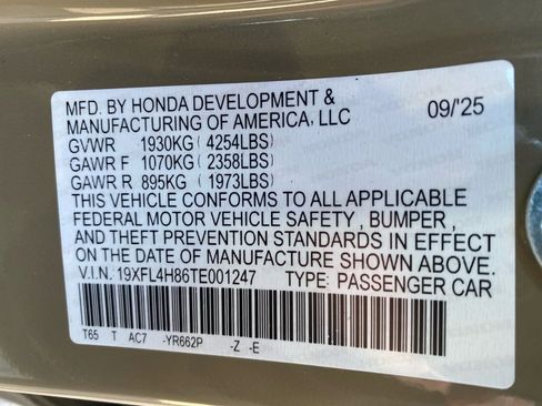 Certified 2026 Honda Civic Sport image 39