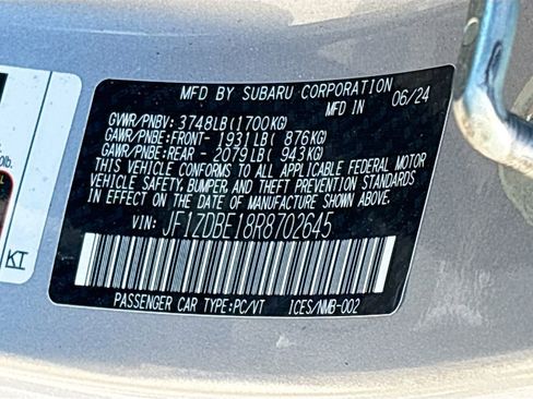 Used 2024 Subaru BRZ Limited RWD image 30