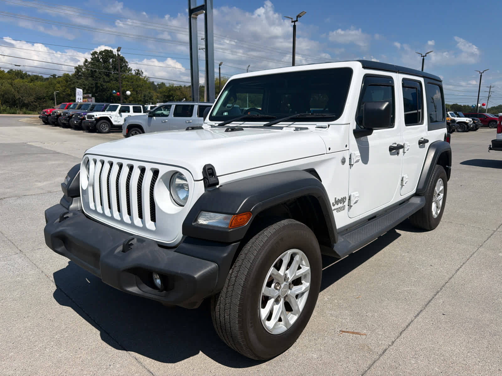 Used 2021 Jeep Wrangler Unlimited Sport AWD/4WD image 1