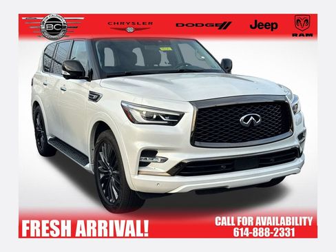 Used 2021 INFINITI QX80 Premium Select w/ Cargo Package AWD/4WD image 1