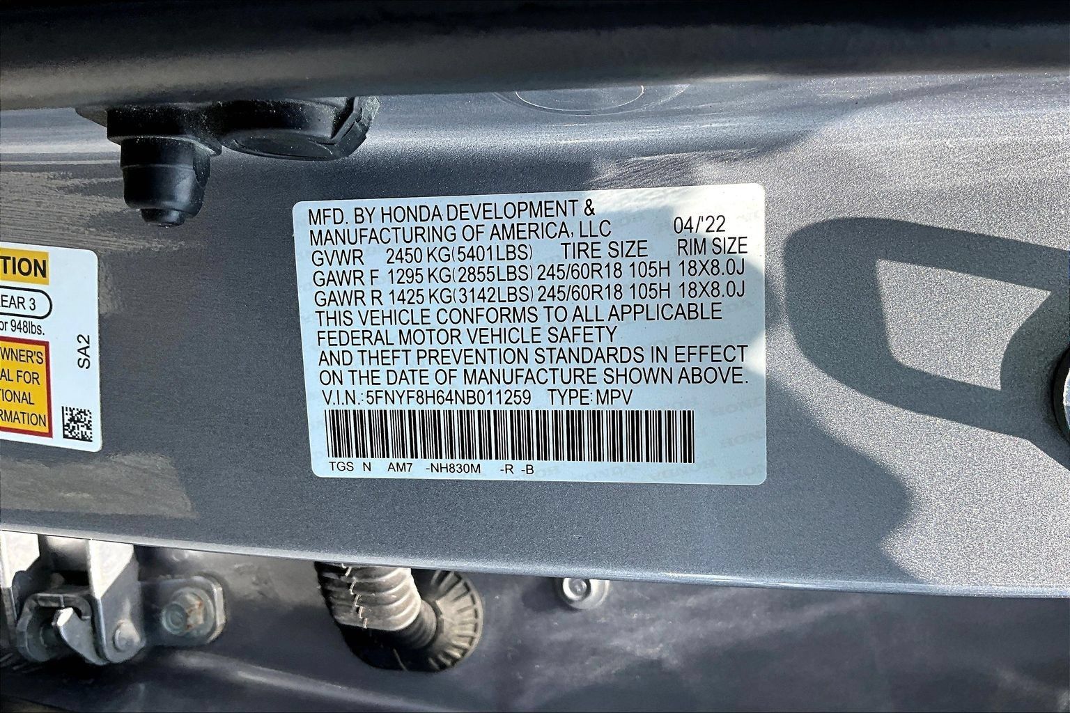 Used 2022 Honda Passport TrailSport image 20