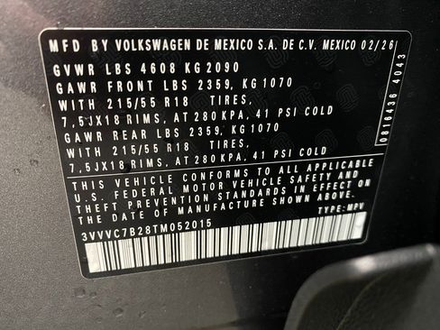 New 2026 Volkswagen Taos SE AWD/4WD image 30