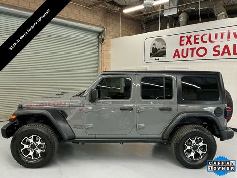 Used 2021 Jeep Wrangler Unlimited Rubicon w/ Steel Bumper Group image 8
