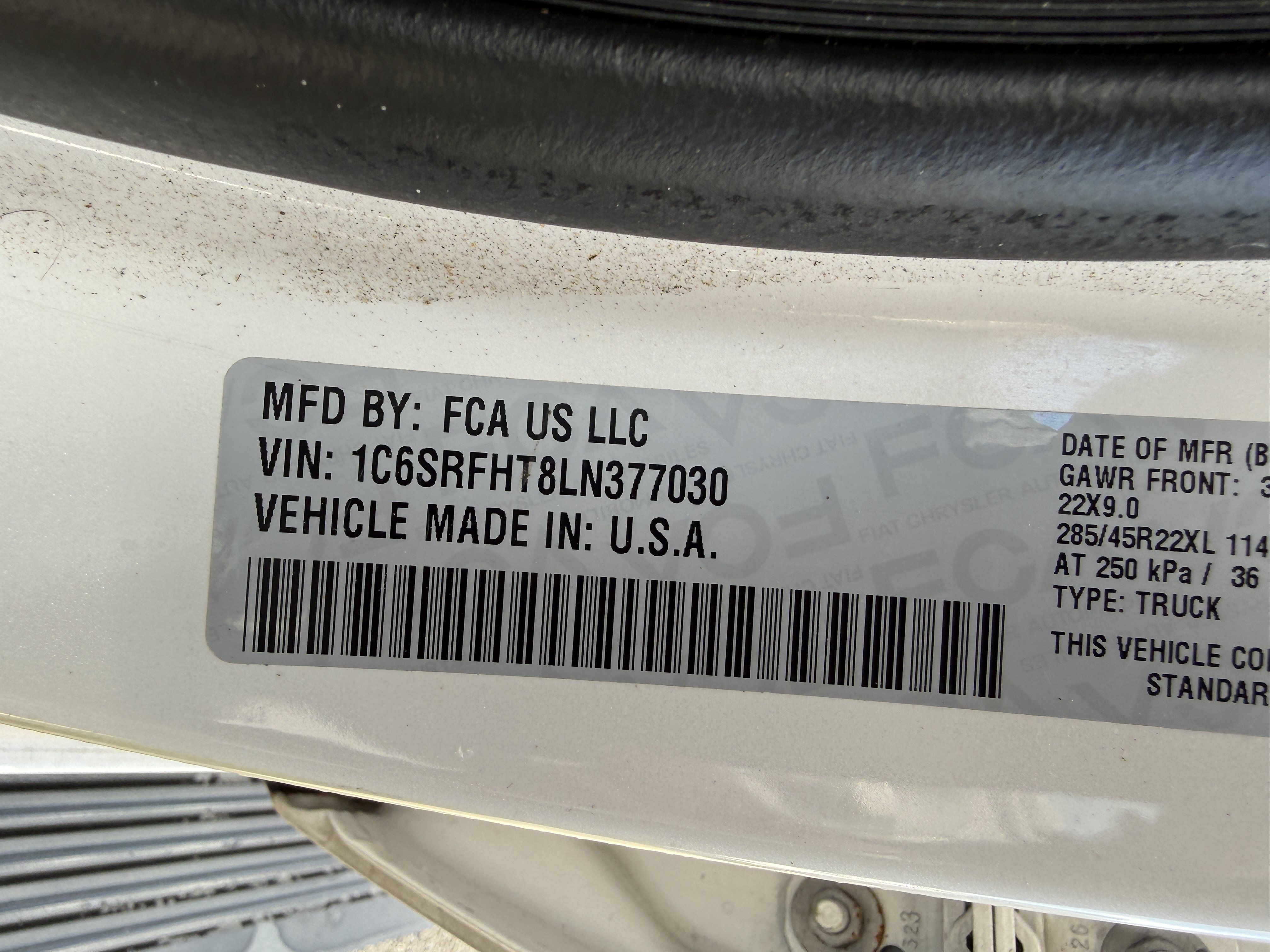 Used 2020 RAM 1500 Limited AWD/4WD image 5