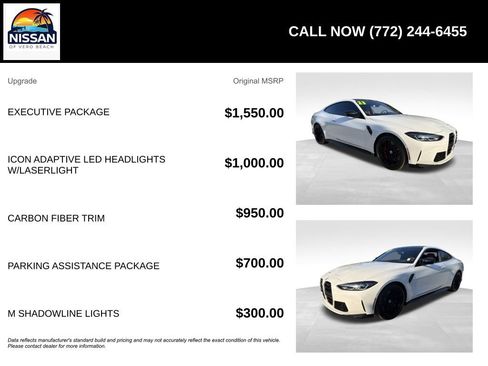 Used 2023 BMW M4 Competition w/ Executive Package image 6