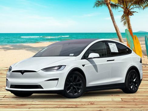 Used 2024 Tesla Model X AWD/4WD image 2